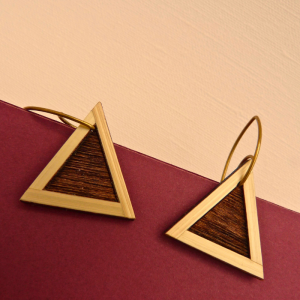 Boucles triangles noirs