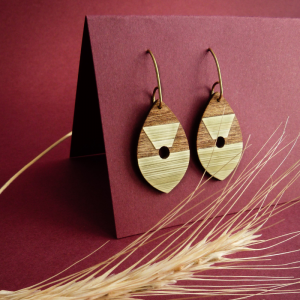 Boucles d'oreilles "Soleil Levant"